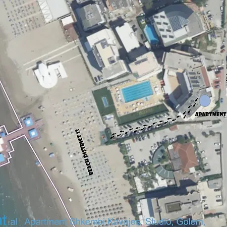 Apartament Tirent Apartment-beachfront At Shkembi I Kavajes Durrës